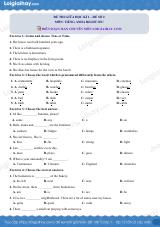 Đề thi giữa kì 1 Tiếng Anh 6 Right on! - Đề số 2